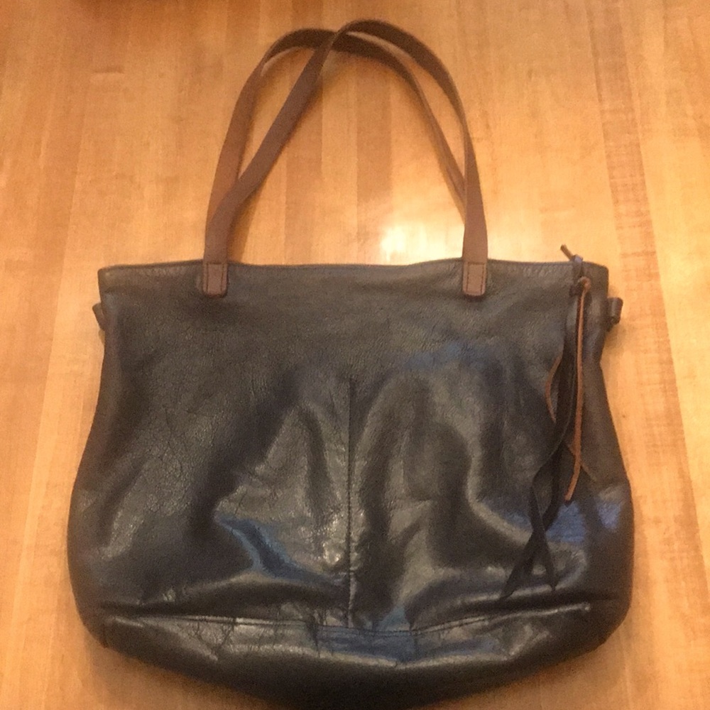 Custom made leather tote/purse